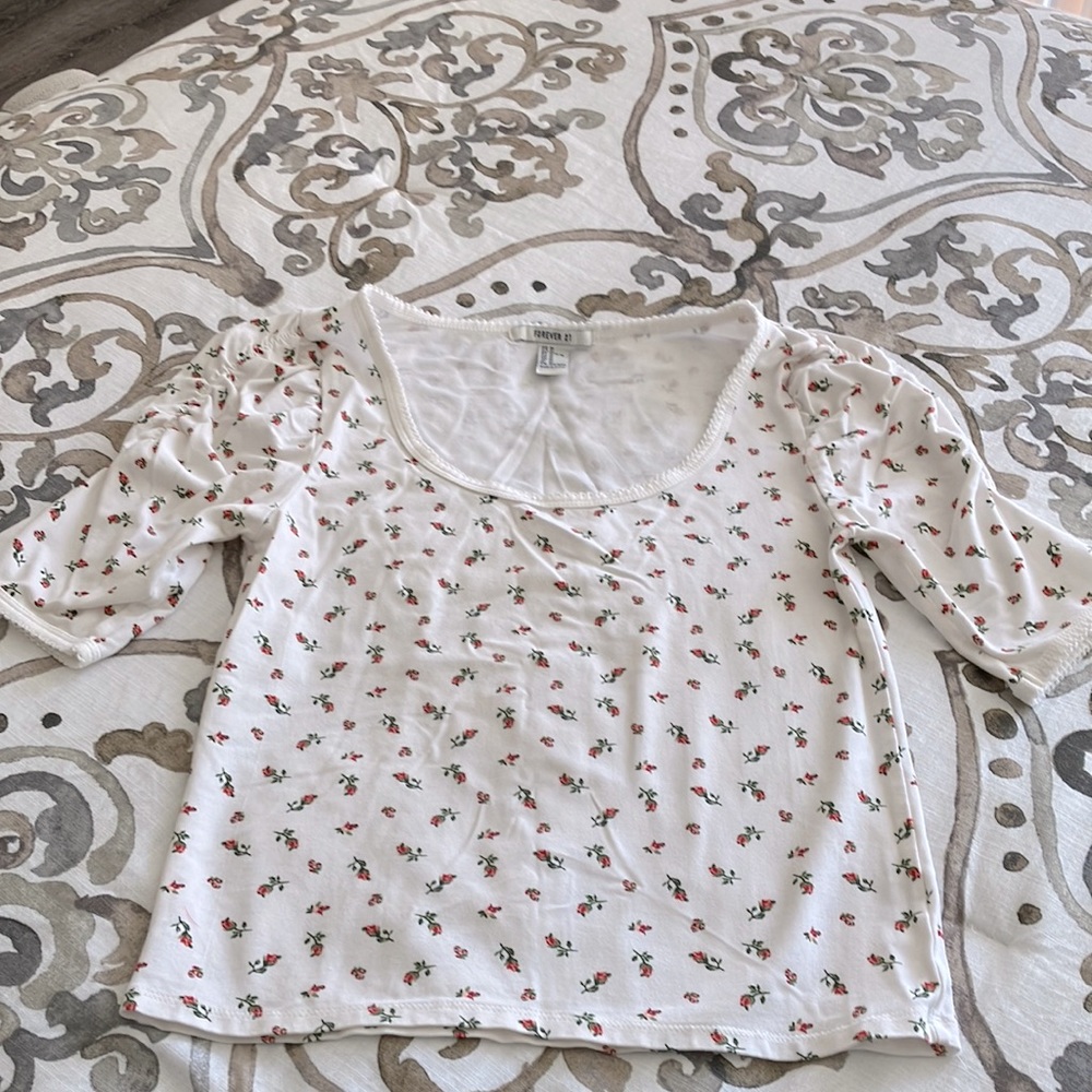 Y2k FOREVER 21 JUNIORS WOMEN’S TOP BLOUSE SIZE M